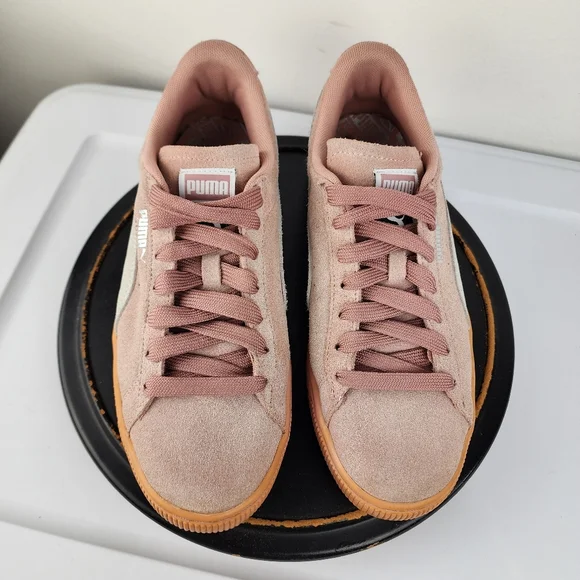 Puma Women's Suede Classic Sneakers in Dusty Pink Size 9.5 - Picture 3 of 12